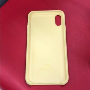 iPhone X Apple silicone case